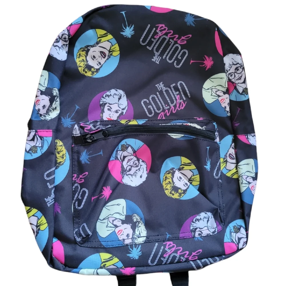*NEW* ABC Studios Golden Girls 16" Backpack and Crew Sock Set - Picture 2 of 10